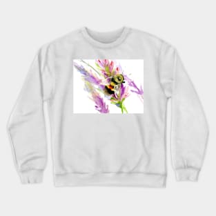 Bee and Flowers Crewneck Sweatshirt
